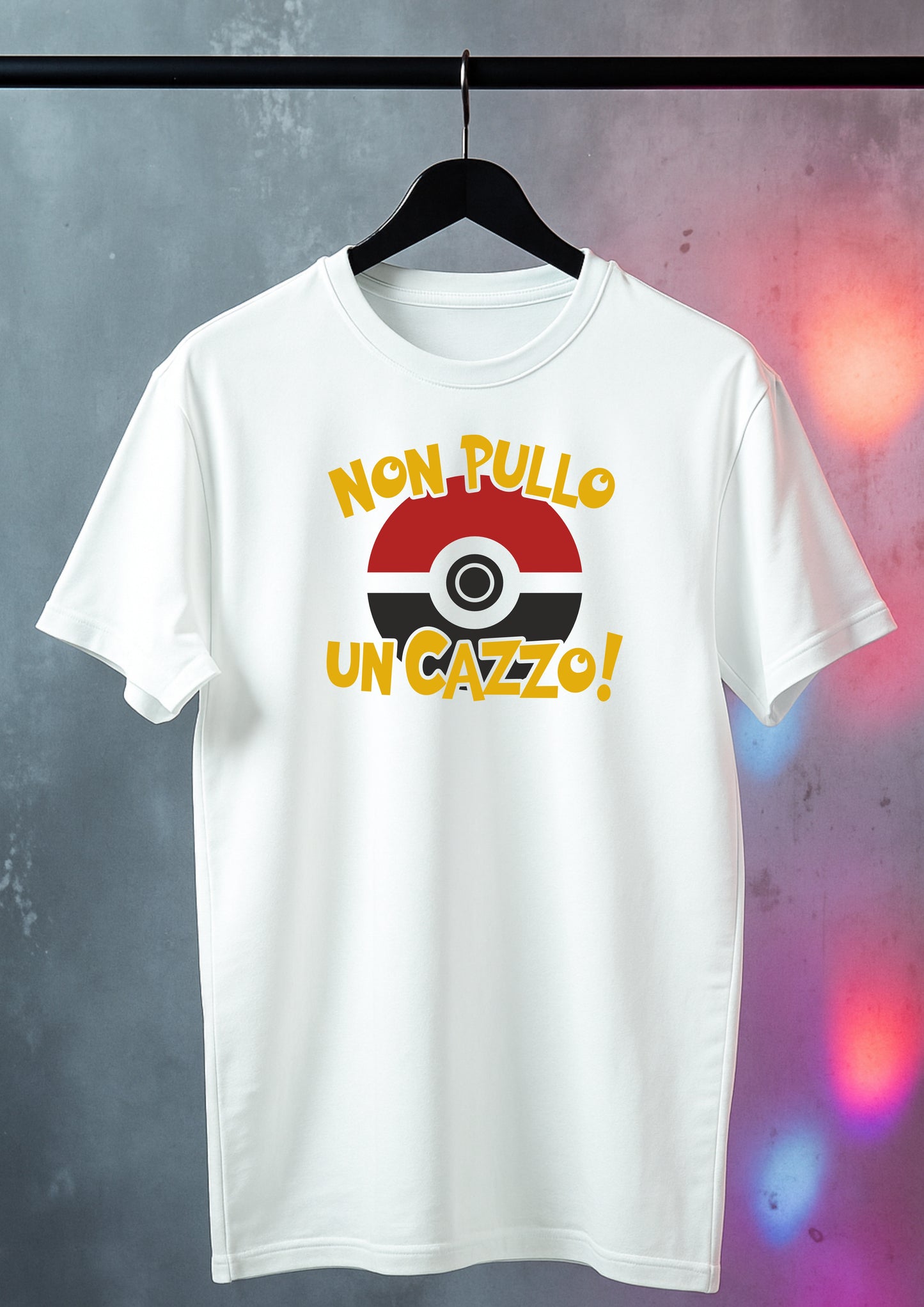 T-shirt Unisex Non Pullo un Cazzo – 100% Cotone