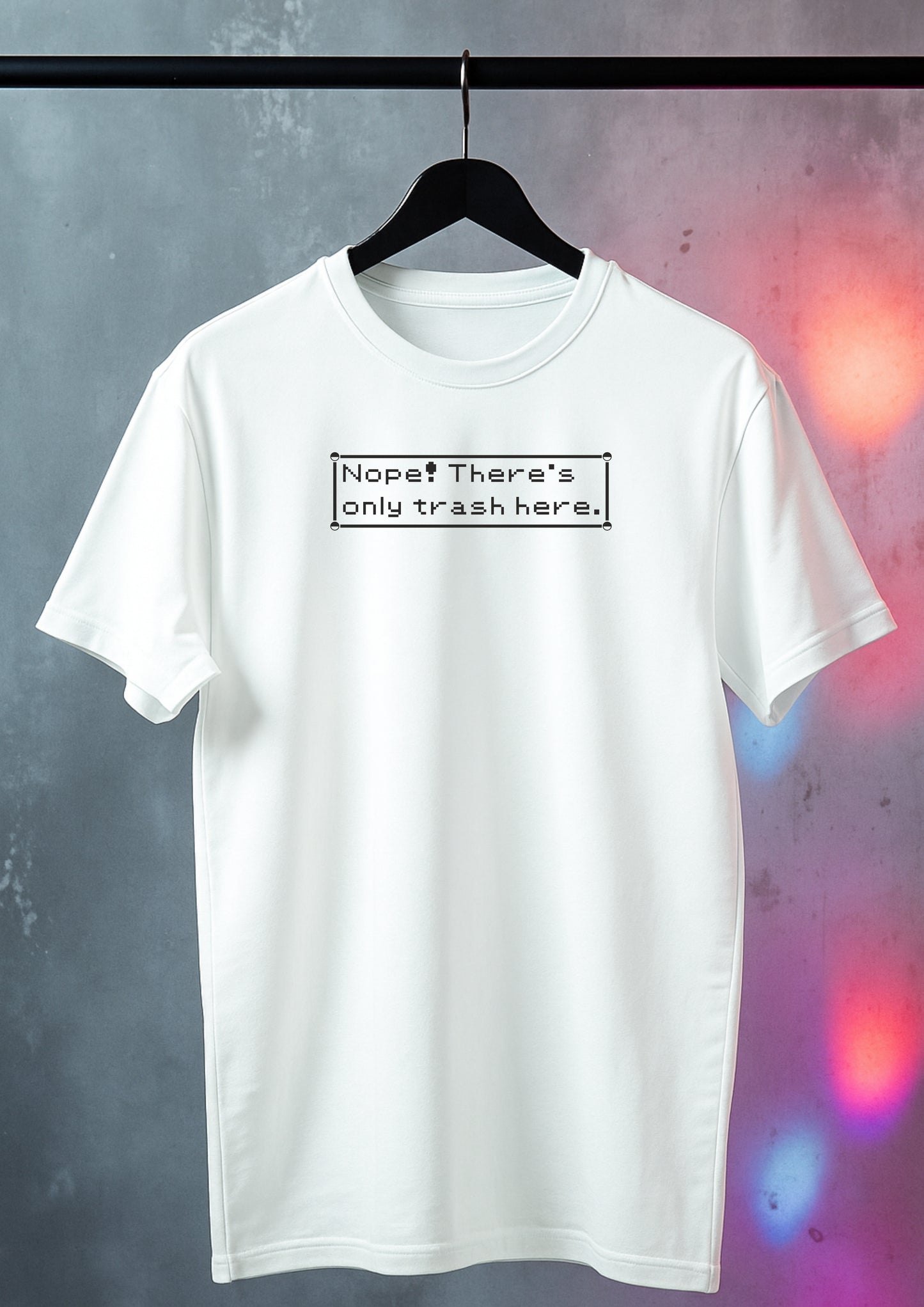 T-shirt Unisex Nope! – 100% Cotone