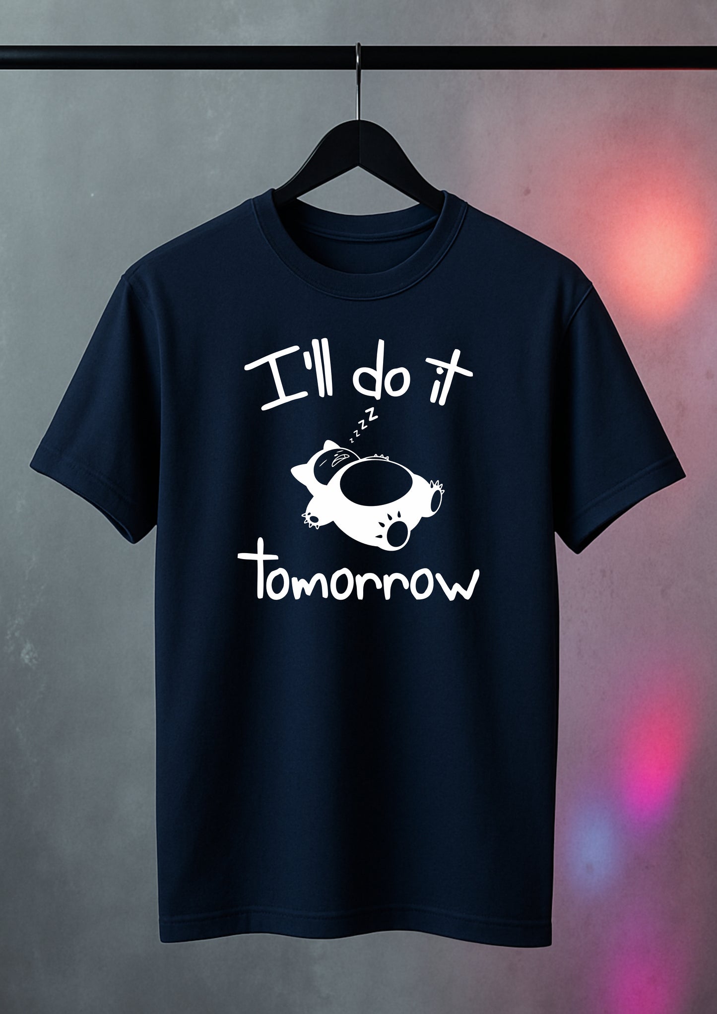 T-shirt Unisex I'll do it Tomorrow – 100% Cotone